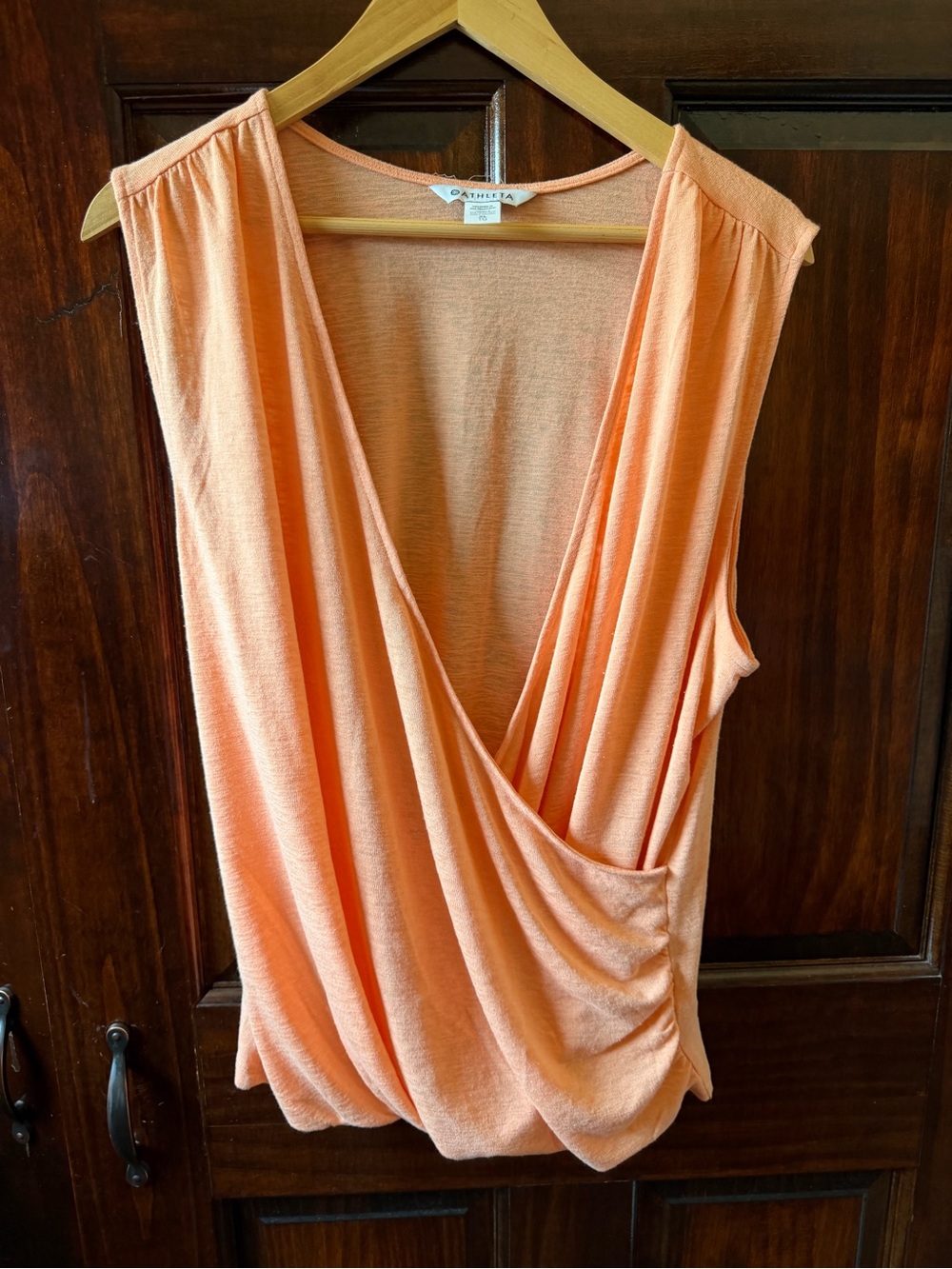 Athleta Draped Sleeveless Top -